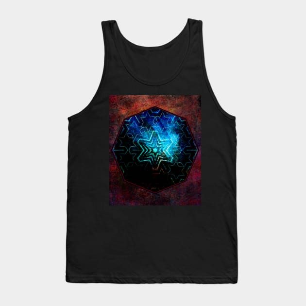 Dark star mandala Tank Top by hereswendy